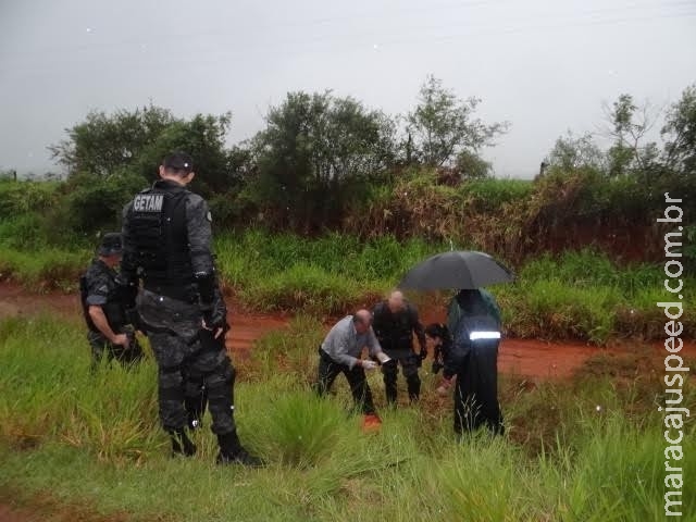 Homem é flagrado “desovando” corpo em estrada vicinal e é preso