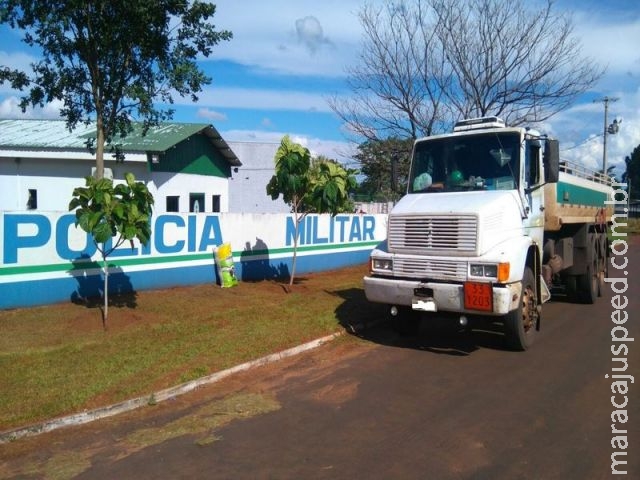 PMA apreende caminhão com 15 mil litros de diesel e autua empresa em R$ 15 mil 