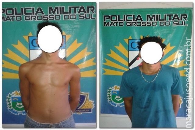 Autores de agressões e vandalismo contra viatura policial e policiais são presos pela Polícia Militar de Maracaju