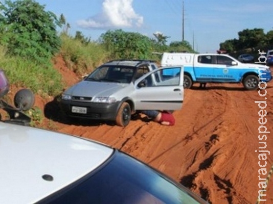 Motorista é encontrado morto em picape com placas de Maracaju na capital