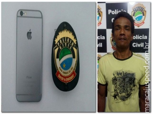 Polícia Civil prende irmãos por furto, receptação e recupera aparelho Iphone 6 furtado