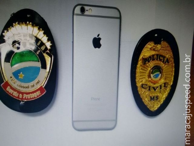 Maracaju: Polícia Civil recupera aparelho de celular da marca Apple tomado em roubo