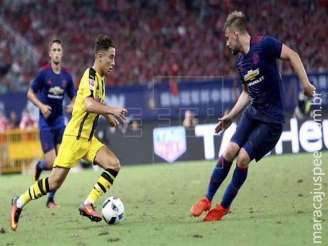 Manchester United inicia excursão chinesa sendo goleado pelo Dortmund