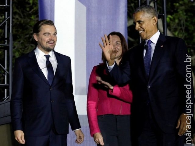 DiCaprio e Obama pedem mobilização sobre mudança climática