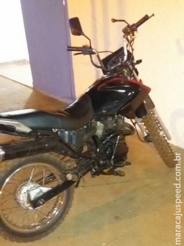 Maracaju: Polícia Militar apreende motocicleta com adulteração de sinal identificador de veiculo