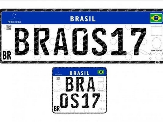 Contran suspende resoluções que tratam das placas do Mercosul