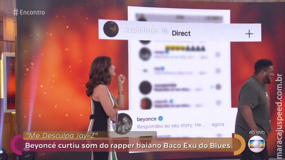 Perfil de Beyoncé interage com rapper baiano, que faz mistério: 