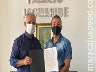 Policial recebe homenagem por evitar suicídio de paranaense em hotel de cidade de MS