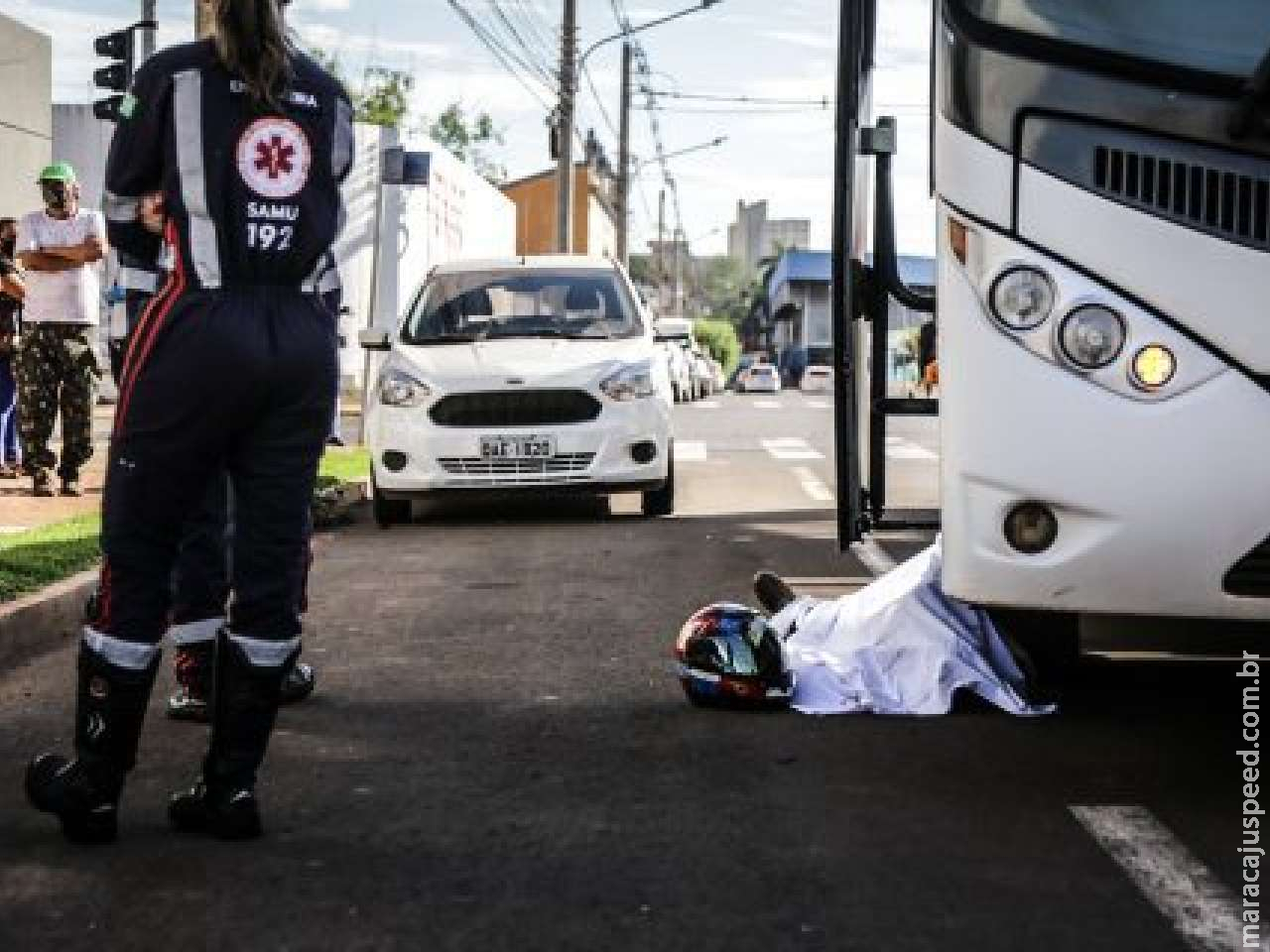 Homem Morre Ao Ser Atropelado E Arrastado Por Nibus Maracaju Speed