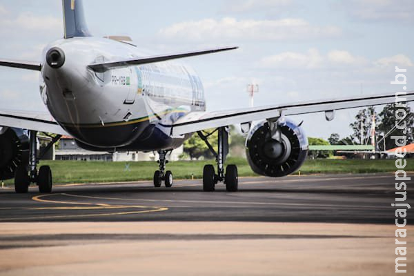 Mesmo com tempo encoberto, Aeroporto de Campo Grande opera normalmente nesta segunda-feira