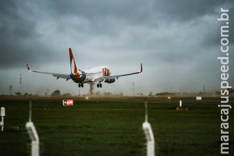 Aeroporto de Campo Grande opera normalmente, com oito voos previstos