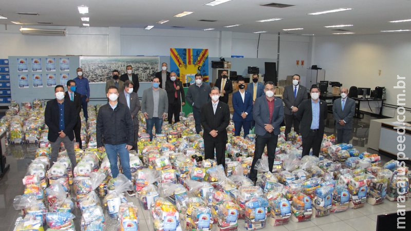 Câmara de Campo Grande arrecada 8 toneladas de alimentos para 15 entidades assistenciais