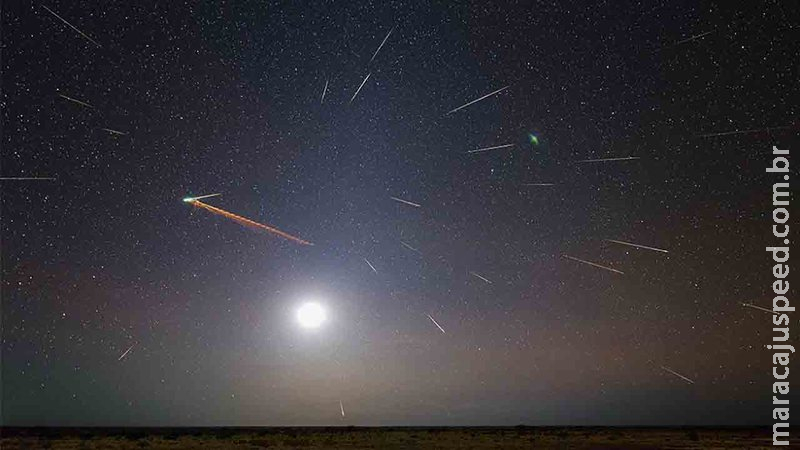 Fenômeno no céu: saiba como observar até 38 meteoros por hora em MS na madrugada desta quinta