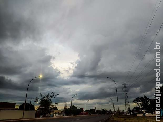 Massa de ar polar derruba temperaturas e chuva chega em MS