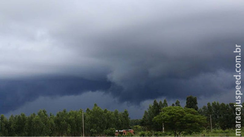 MS pode ter tempestade nesta sexta-feira com chegada de massa de ar polar, alerta Inmet