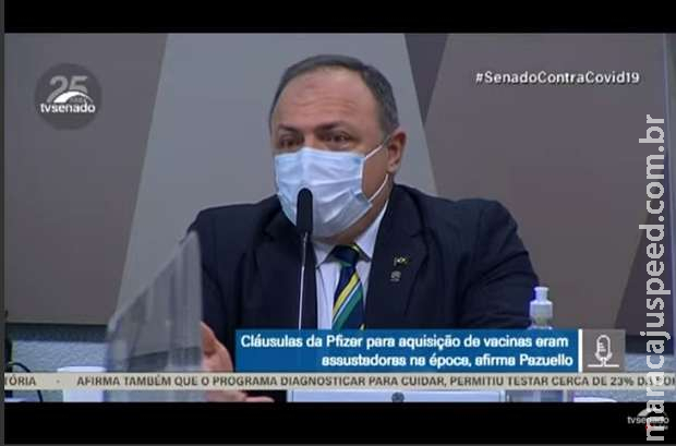 Na CPI, Pazuello diz que se antecipou aos fatos em colapso no Amazonas