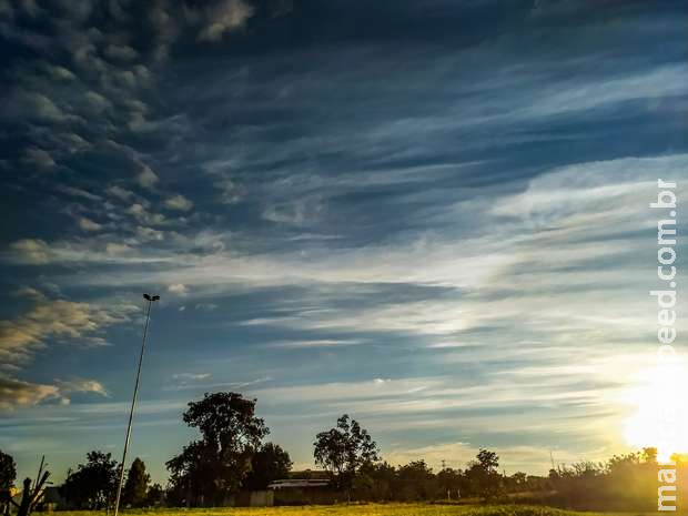 Quinta-feira de calor e máxima de 35ºC em MS