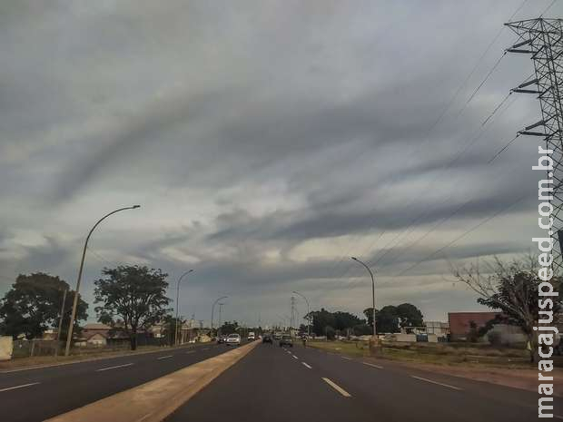 Sextou com tempo nublado e máxima de 37ºC na região pantaneira em MS