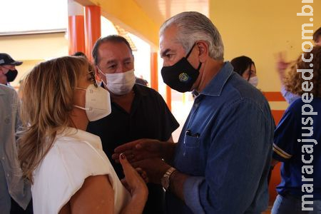 Em visita a Sidrolândia nesta quinta-feira, governador libera R$ 1,4 milhão para obra de acesso ao frigorífico 