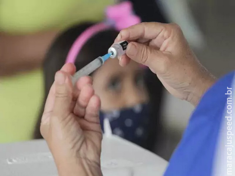 MS recebe 27 mil doses de Pfizer para vacinação infantil nesta quarta-feira