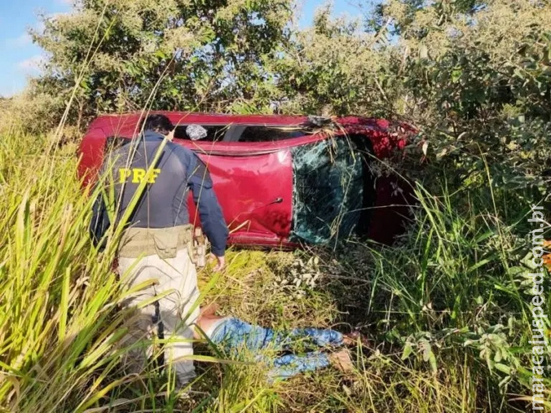 Após tentar atropelar policiais em perseguição por 30 km, condutor com carro roubado é preso pela PRF