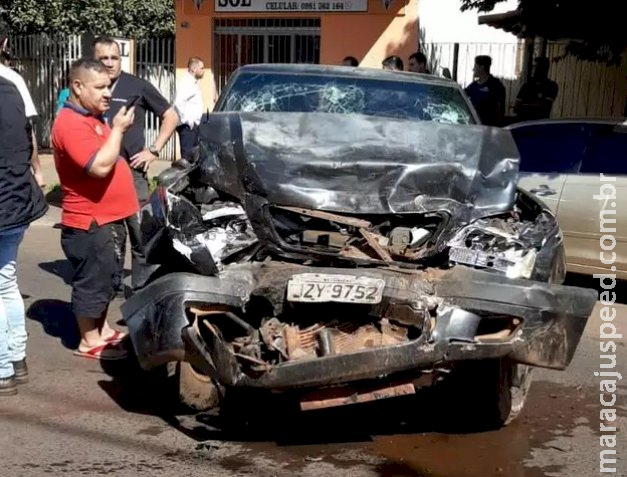 Dois moradores de MS foram atingidos por Hilux desgovernada após execução