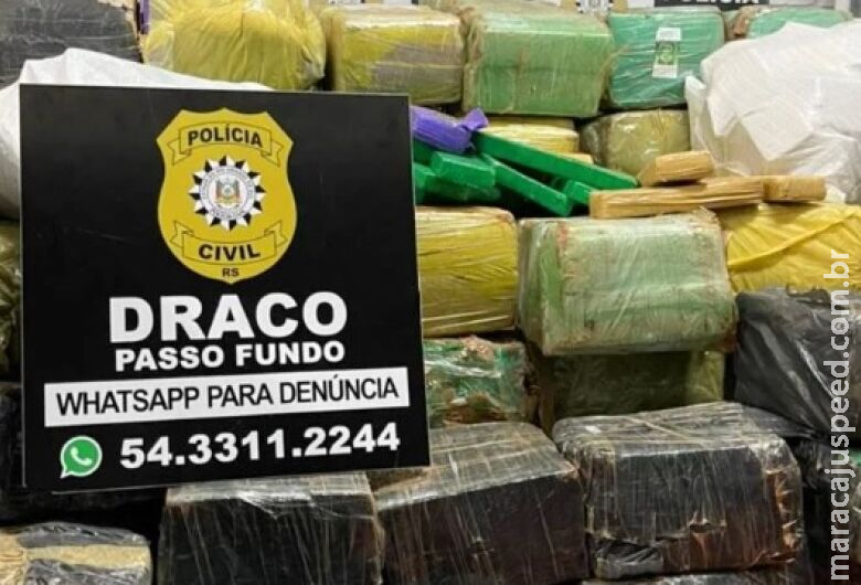 Motorista que saiu de MS com 1,4t de maconha é preso no Sul 