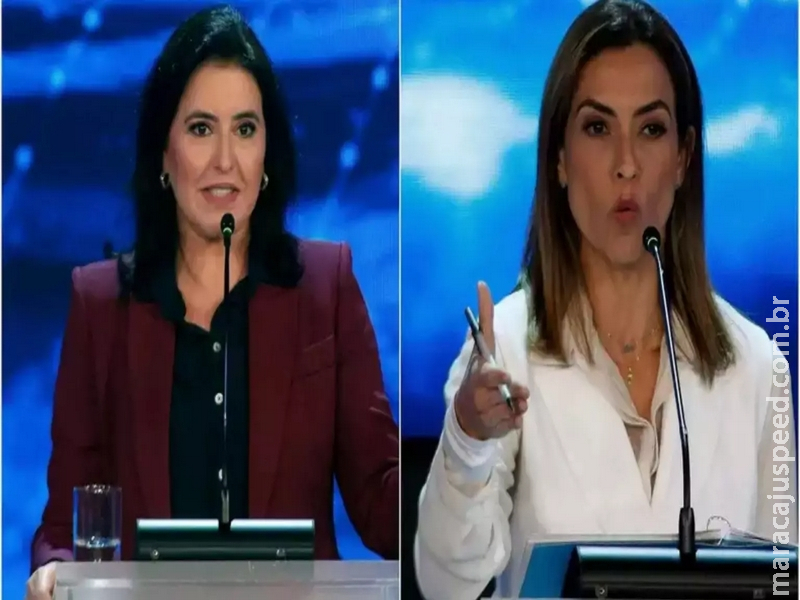 Candidatas de MS, Simone e Soraya se destacam com defesa às mulheres em debate presidencial