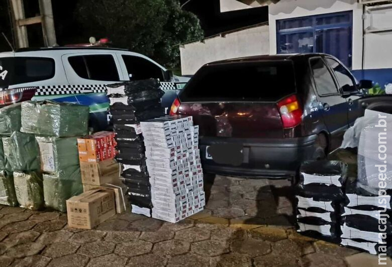 Carga de contrabando e descaminho é apreendida em região de fronteira 