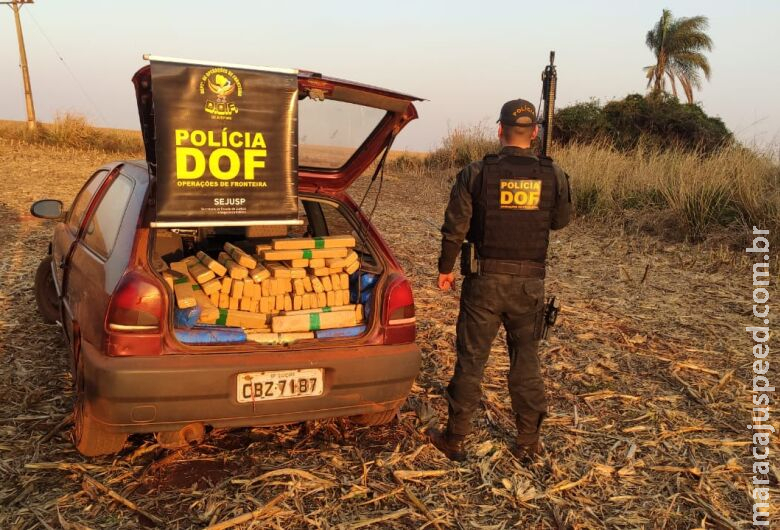 Carro com mais de 320 kg de maconha e 