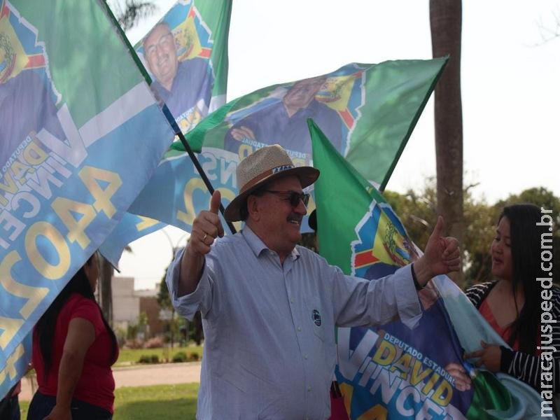 David Vincensi faz “bandeiraços” em Maracaju e Rio Brilhante