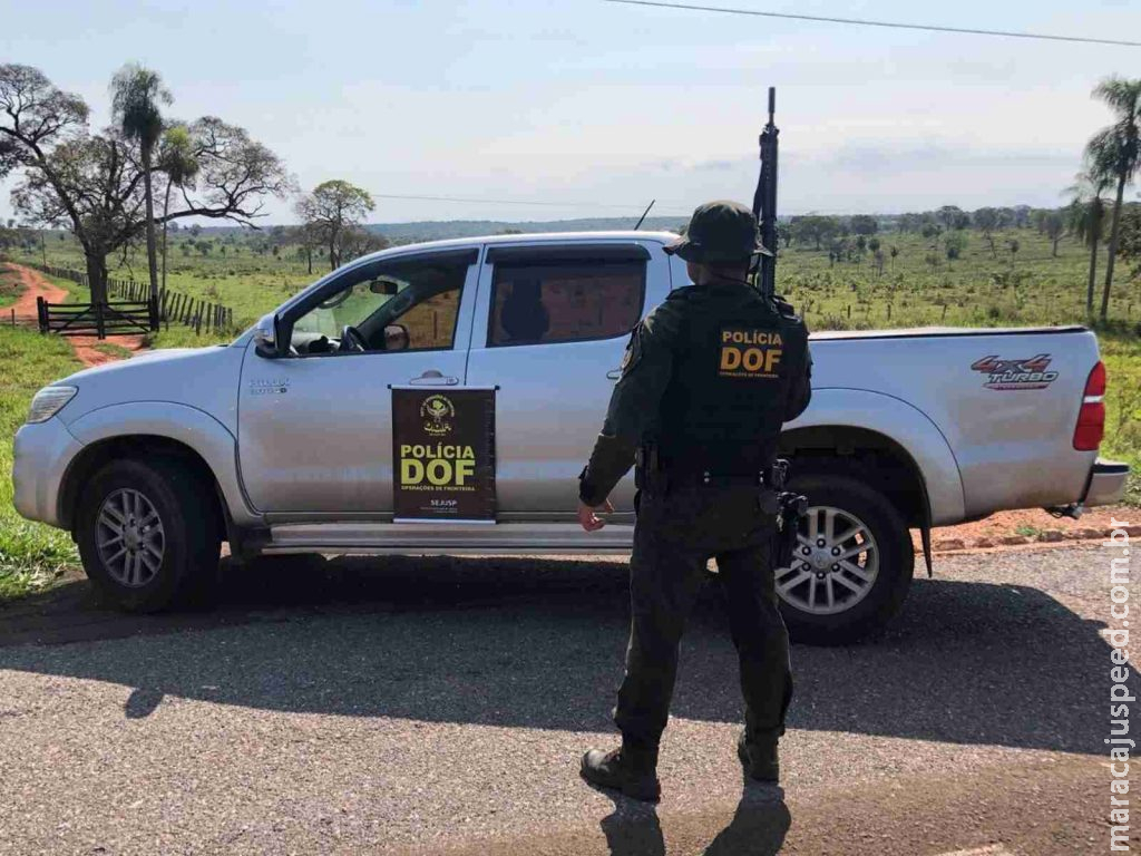 Camionete roubada em Brasília é recuperada pelo DOF antes de chegar ao Paraguai