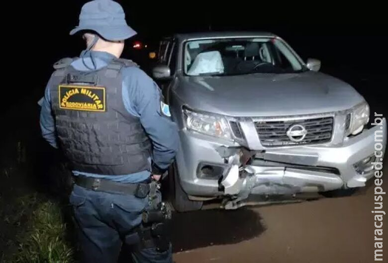 Ciclista tem cabeça esmagada por caminhonete na rodovia MS-379