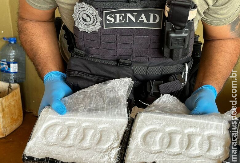 Dupla é presa com tabletes de cocaína na linha internacional