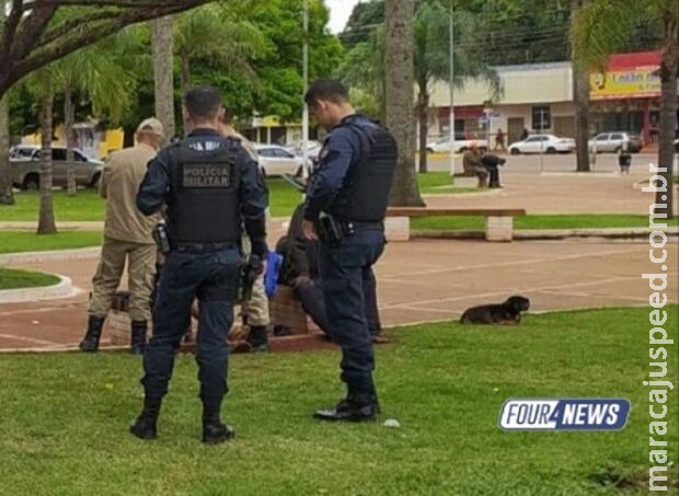 Mulher esfaqueia homem, tenta fugir, mas é presa em Sidrolândia