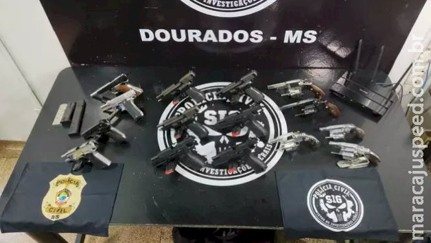 Polícia localiza 15 armas que seriam usadas em guerra de facções