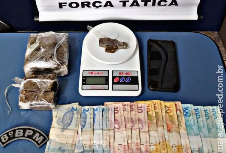 Polícia Militar prende membro de facção criminosa por tráfico de drogas