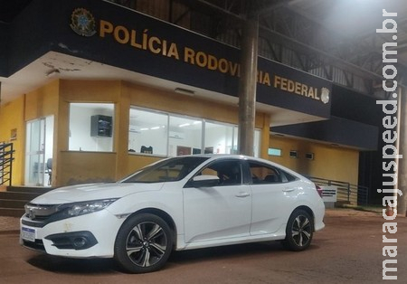 PRF recupera dois veículos neste domingo em Sidrolândia