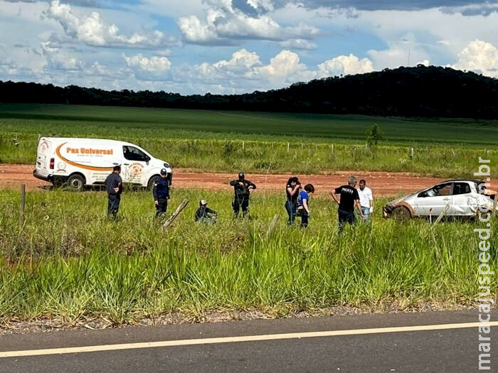 Motorista morre após ser arremessado de veículo na MS-382, em Bonito