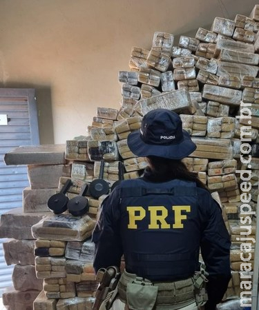 PRF apreende 3,7 toneladas de maconha em Sidrolândia