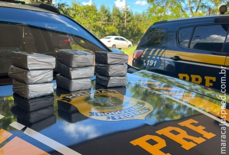 PRF apreende 6,6 kg de crack com passageiras de ônibus na BR-262