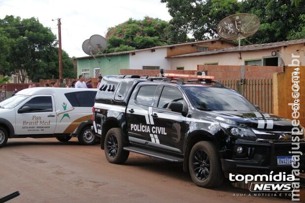 Vítima de feminicídio em Sidrolândia pode ter sido morta na frente dos filhos, segundo a polícia