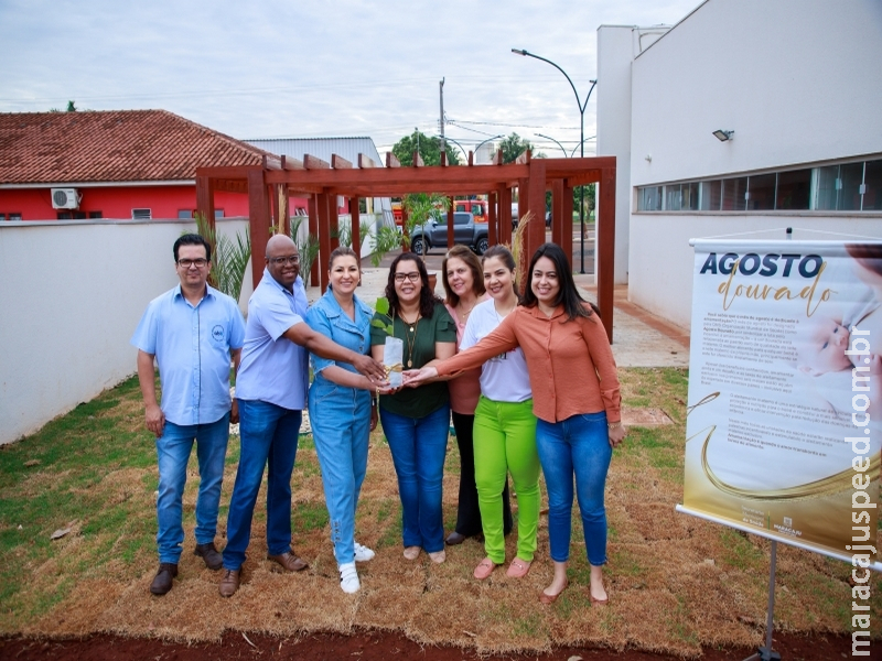 Agosto Dourado: Muda de Ipê Branco é plantada na área da futura Clínica da Mulher