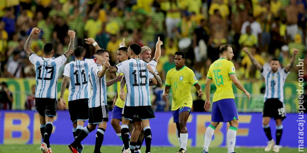 Eliminatórias: Brasil perde de 1 a 0 para Argentina no Maracanã