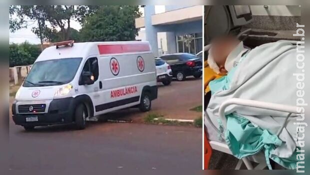 Adolescente atropelado em Nova Andradina é transferido para hospital em Dourados