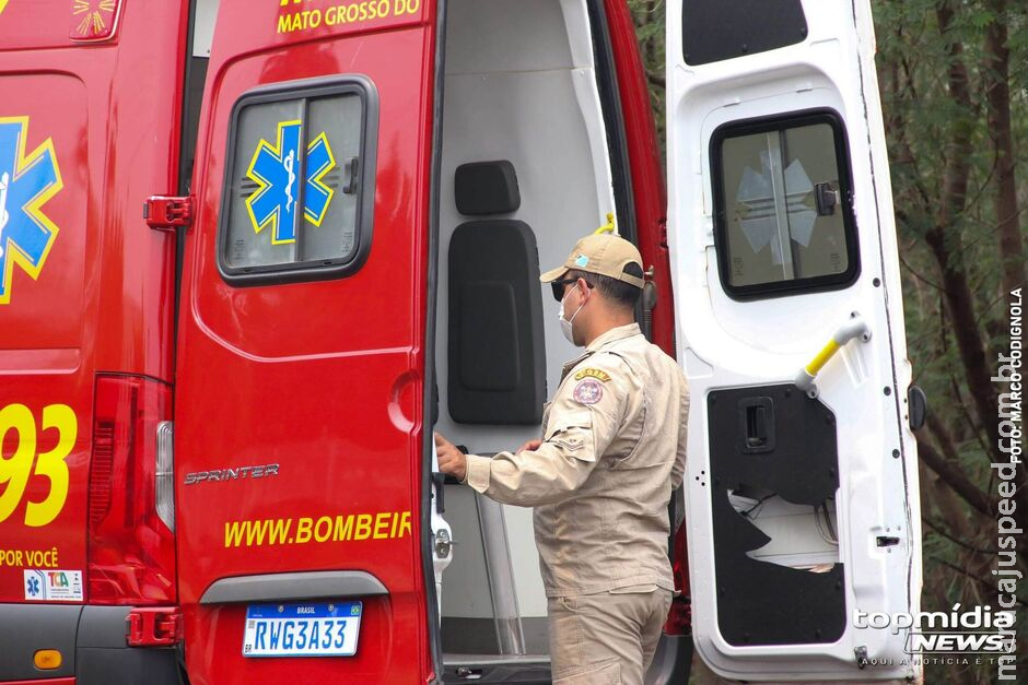 Bombeiros salvam bebê de 15 dias engasgado com leite materno em Chapadão do Sul