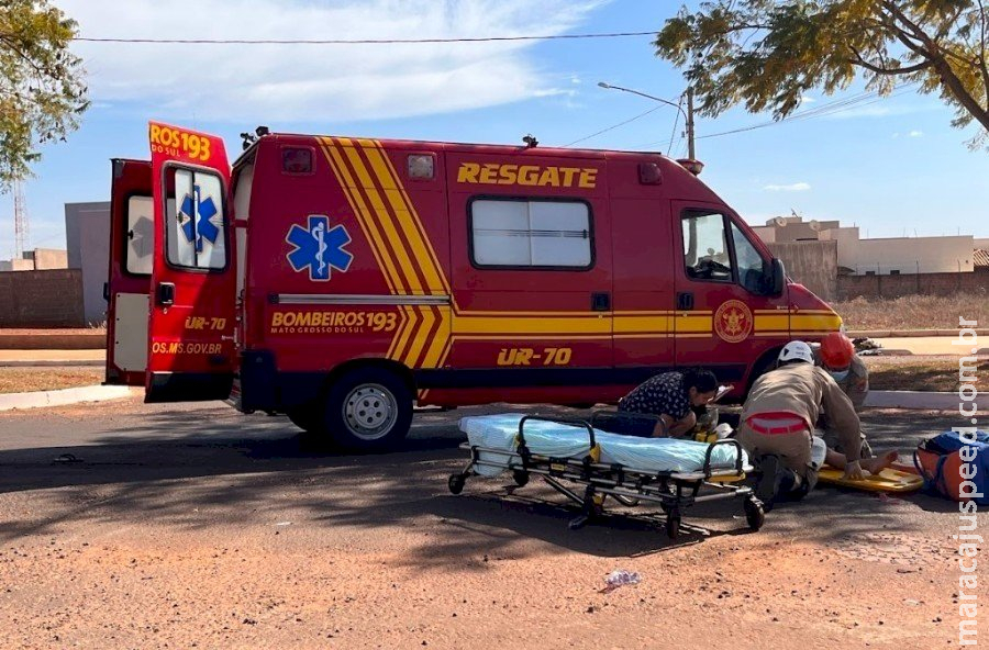 Grave acidente deixa criança de nove anos ferida em Ivinhema