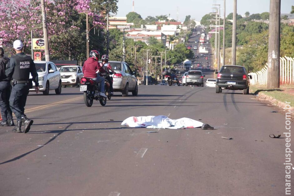 Idoso morre atropelado na Avenida Tamandaré