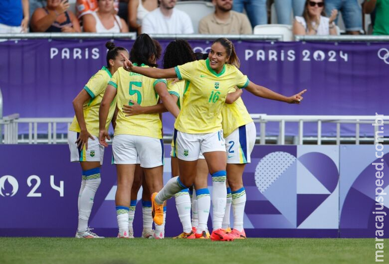 Brasil vence a Nigéria na estreia do futebol feminino