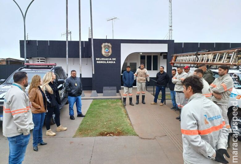 Cinco pessoas são presas em flagrante por furto de energia elétrica